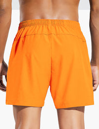 Men's Running Daily Training Shorts in Orange