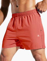 Men's Running Daily Training Shorts in Red
