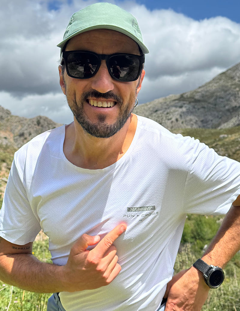 Men's Ultralight Trail Running Shirts in White