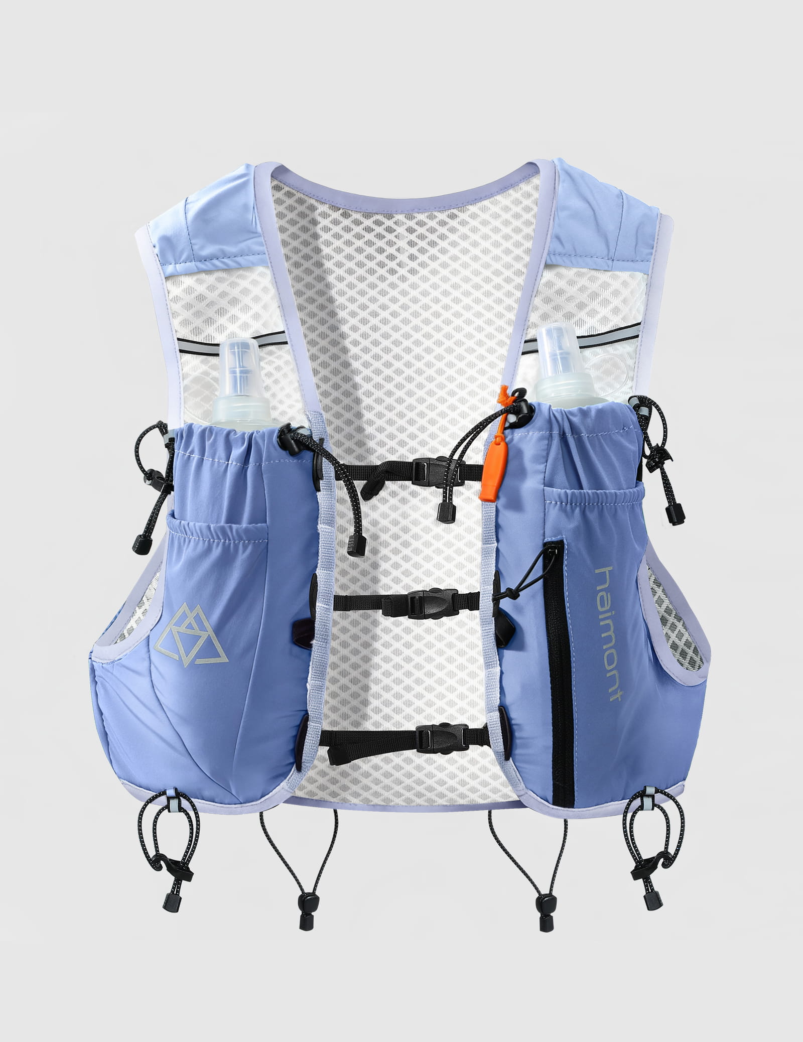 PYEUIFT Gilet Running Uomo E Donna, Zaino Trail Running, Gilet Corsa Con Tasca Posteriore Per Sacca Idrica Da 1.5L, Traspirante, Riflettente, Per Maratona, Escursionismo PYEUIFT Gilet Running Uomo E Donna, Zaino Trail Running, Gilet Corsa Con Tasca Posteriore Per Sacca Idrica Da 1.5L, Traspirante, Riflettente, Per Maratona, Escursionismo