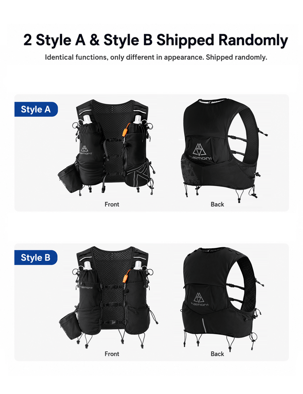 haimont Running Packs haimont Trail Go 8L Running Vest