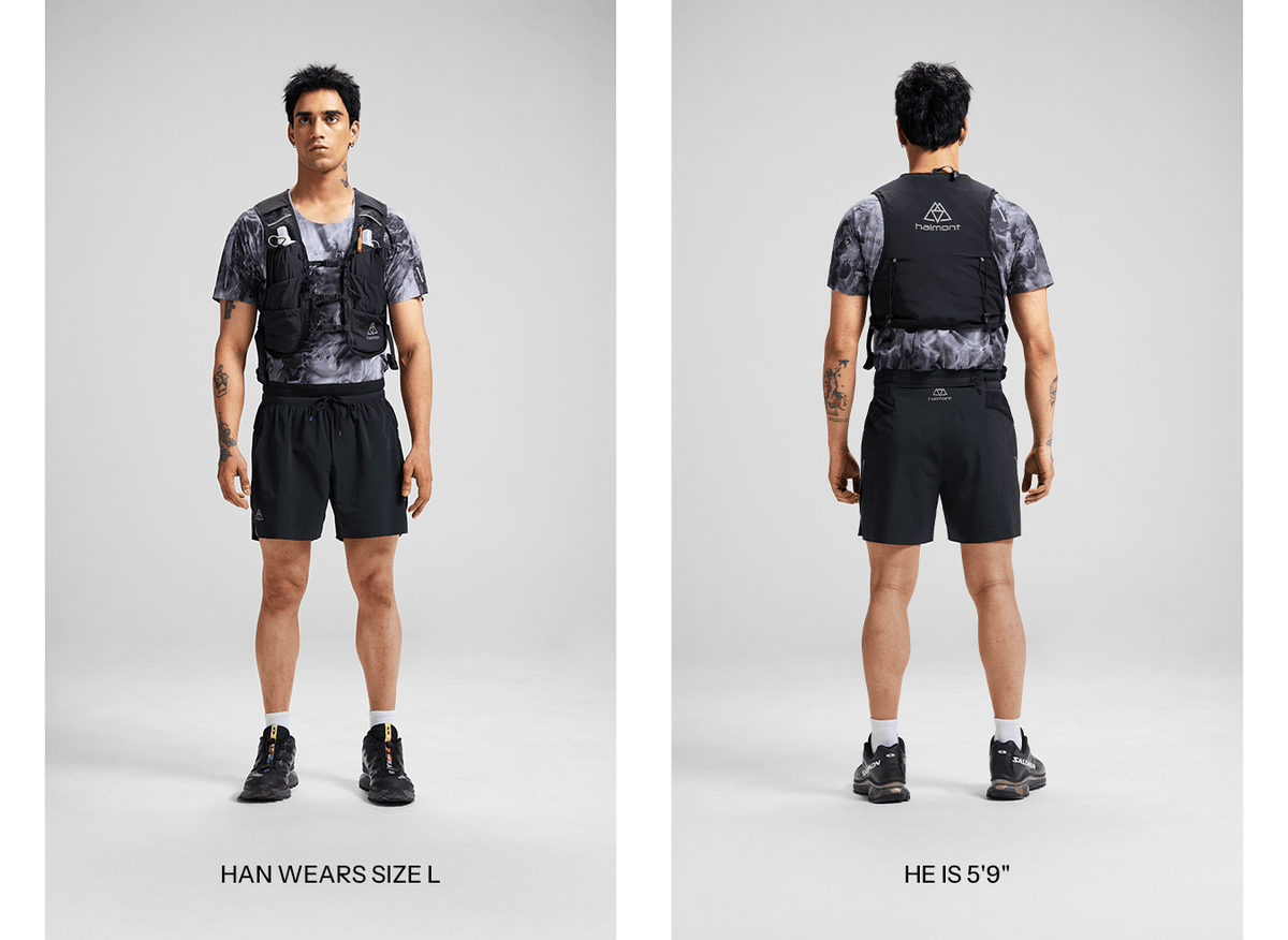 Skylite 5L Hydration Vest size banner 2