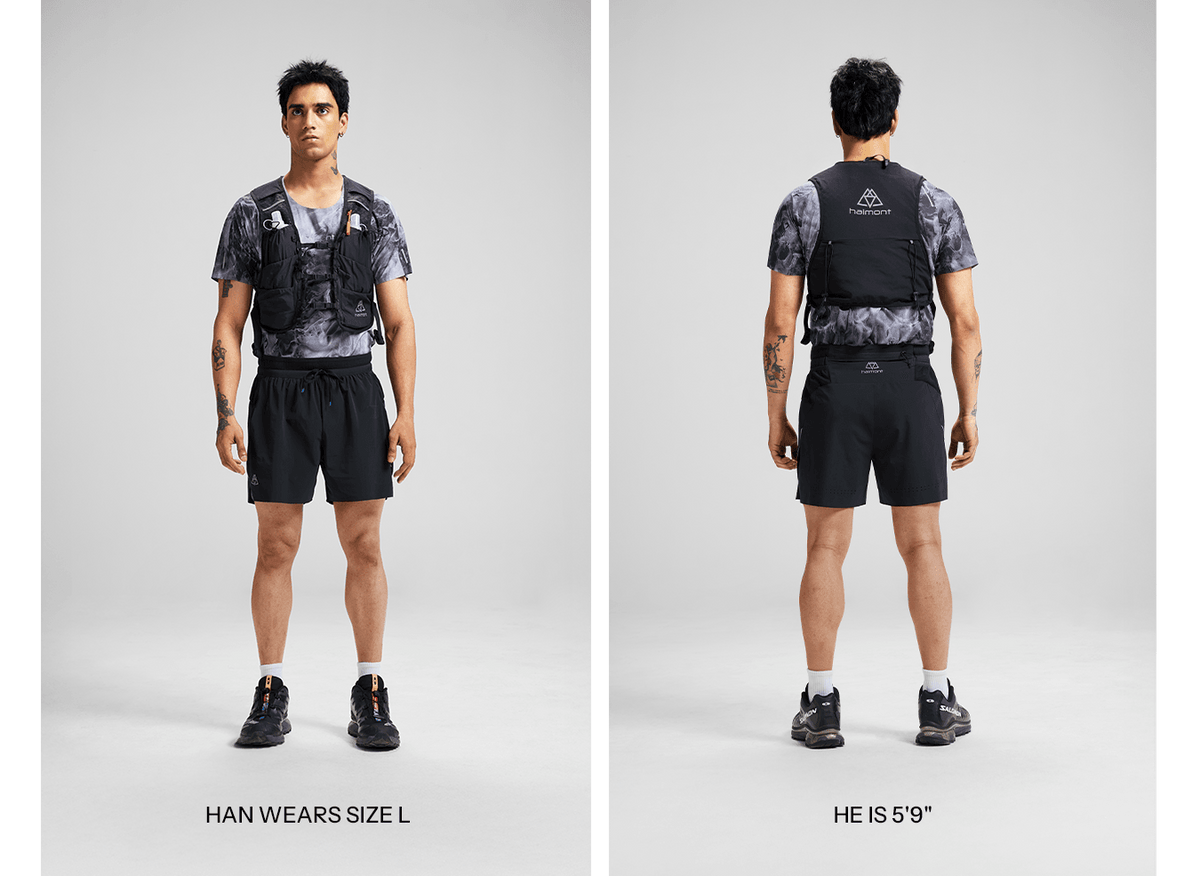 Skylite 5L Hydration Vest size banner 2