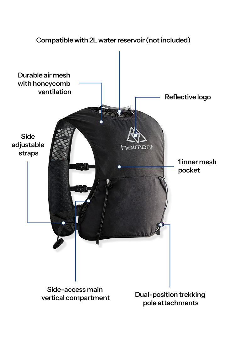 Skylite 5L Hydration Vest - benefits banner second mobile