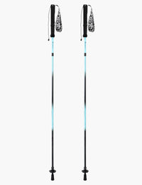 Ultralight Carbon-Aluminum Trekking Pole in Black Blue