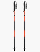 Ultralight Carbon-Aluminum Trekking Pole in Black Red