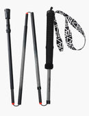 Ultralight Carbon-Aluminum Trekking Pole in Gray