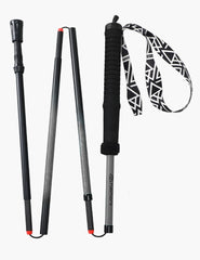 Ultralight Carbon-Aluminum Trekking Pole in Gray