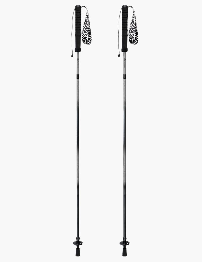 Ultralight Carbon-Aluminum Trekking Pole in Gray