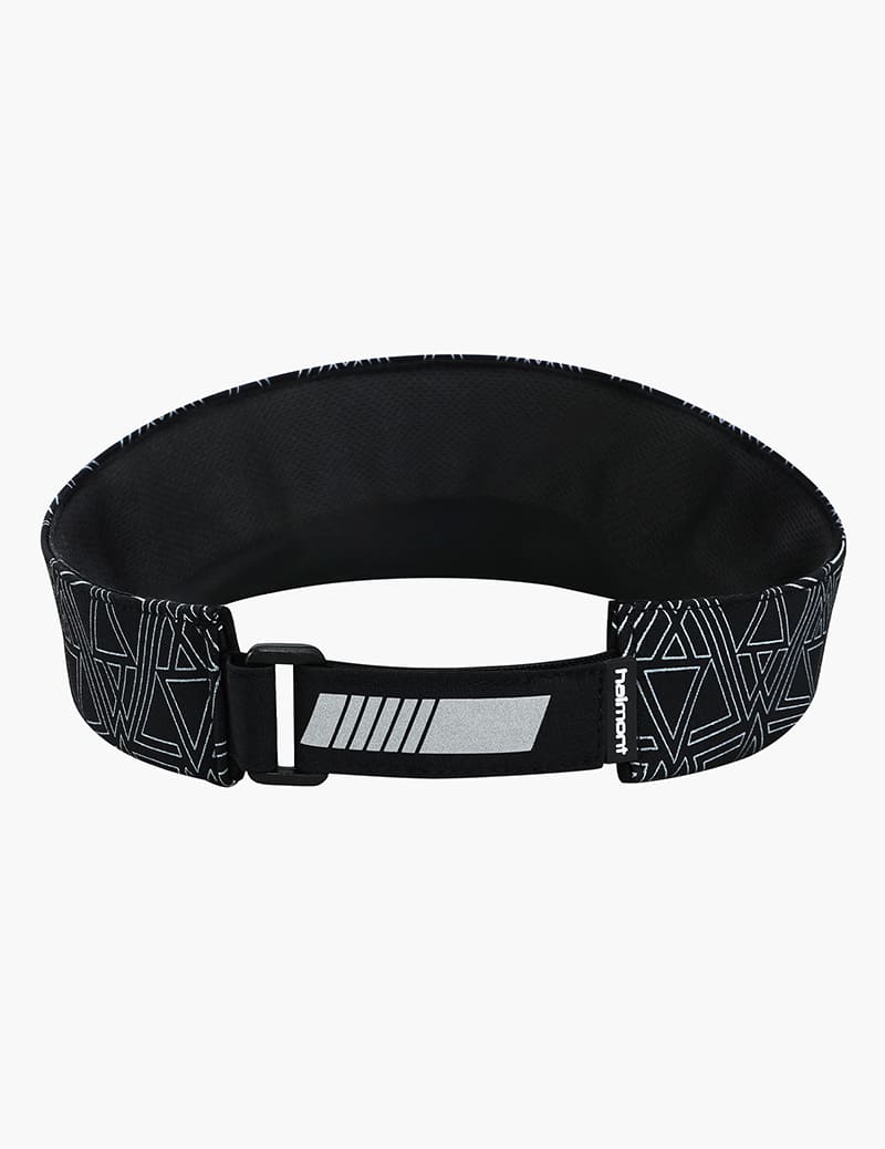 Unisex Foldable Breathable Visor in Black