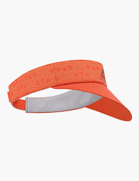 Unisex Foldable Breathable Visor in Orange
