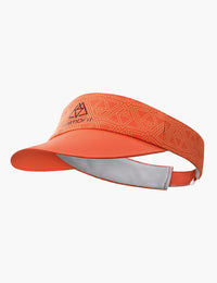 Unisex Foldable Breathable Visor in Orange