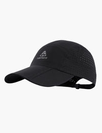 Unisex Foldable UV Blocking Cap in Black