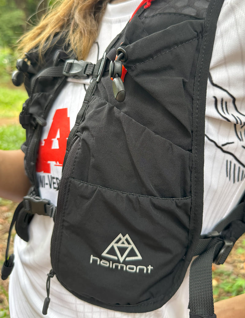 Unisex UltraLight 5L Hydration Running Vest in Black