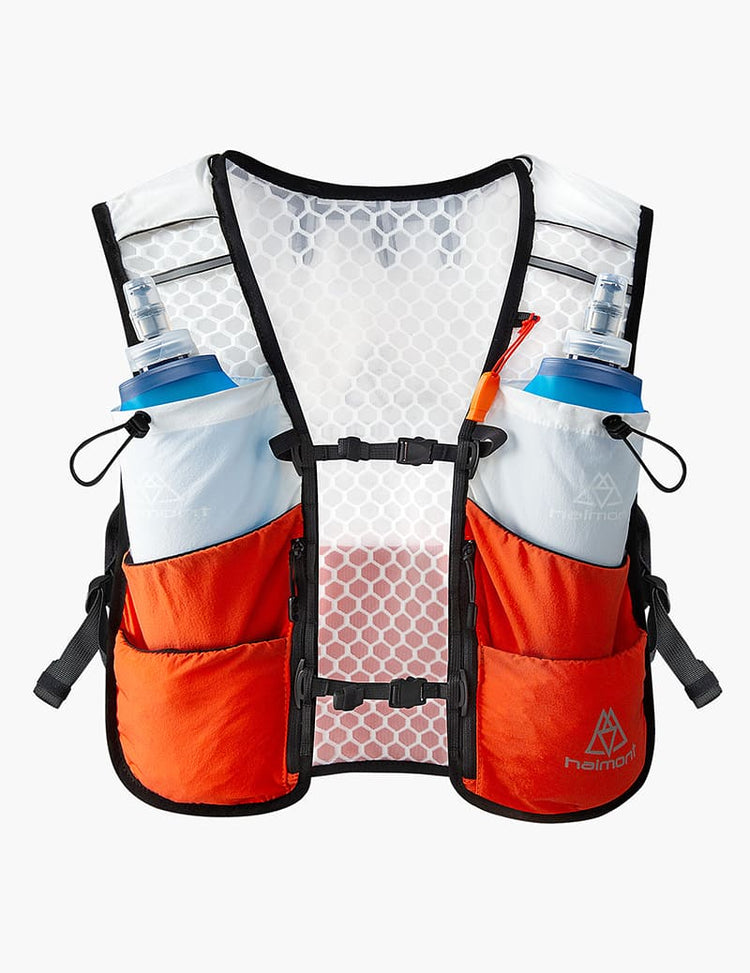 Gilet d'hydratation de course Unisexe UltraLight 5L Haimont en orange
