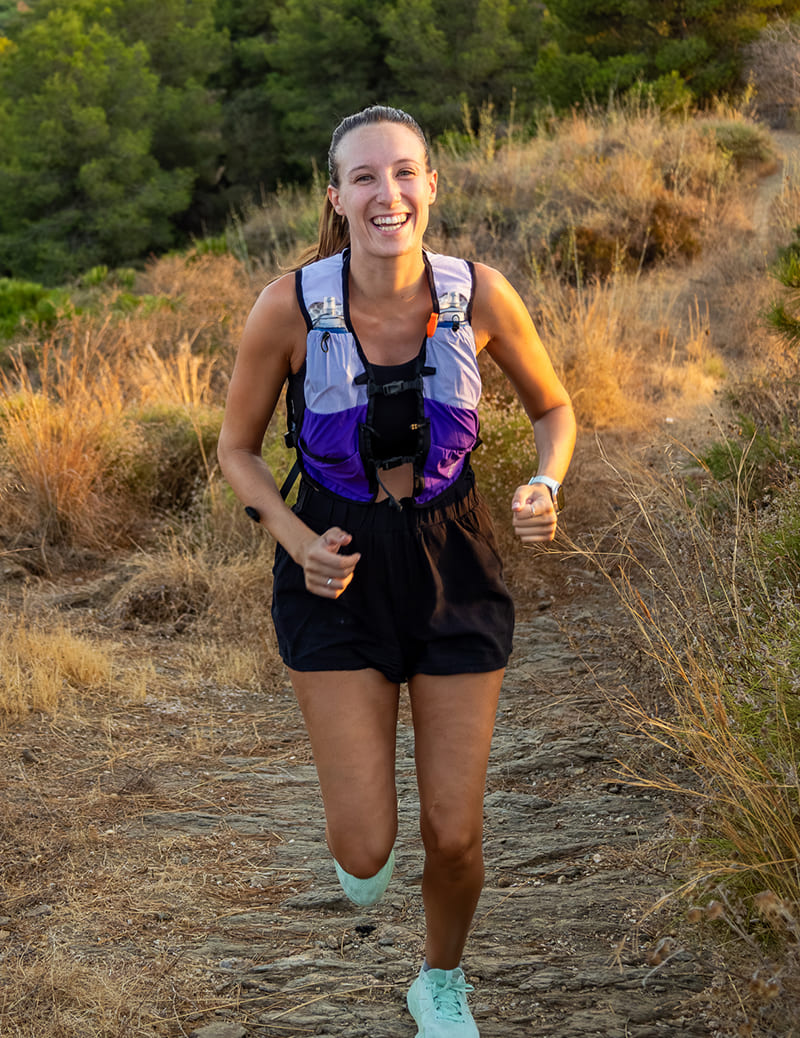 Unisex UltraLight 5L Hydration Running Vest in Purple
