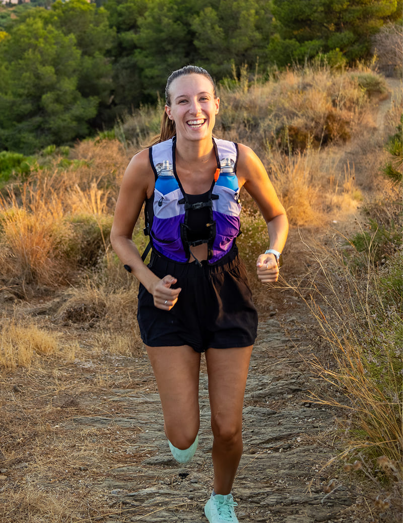 Unisex UltraLight 5L Hydration Running Vest in Purple