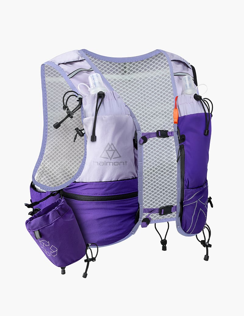 Unisex UltraLight 8L Pro Running Vest in Purple