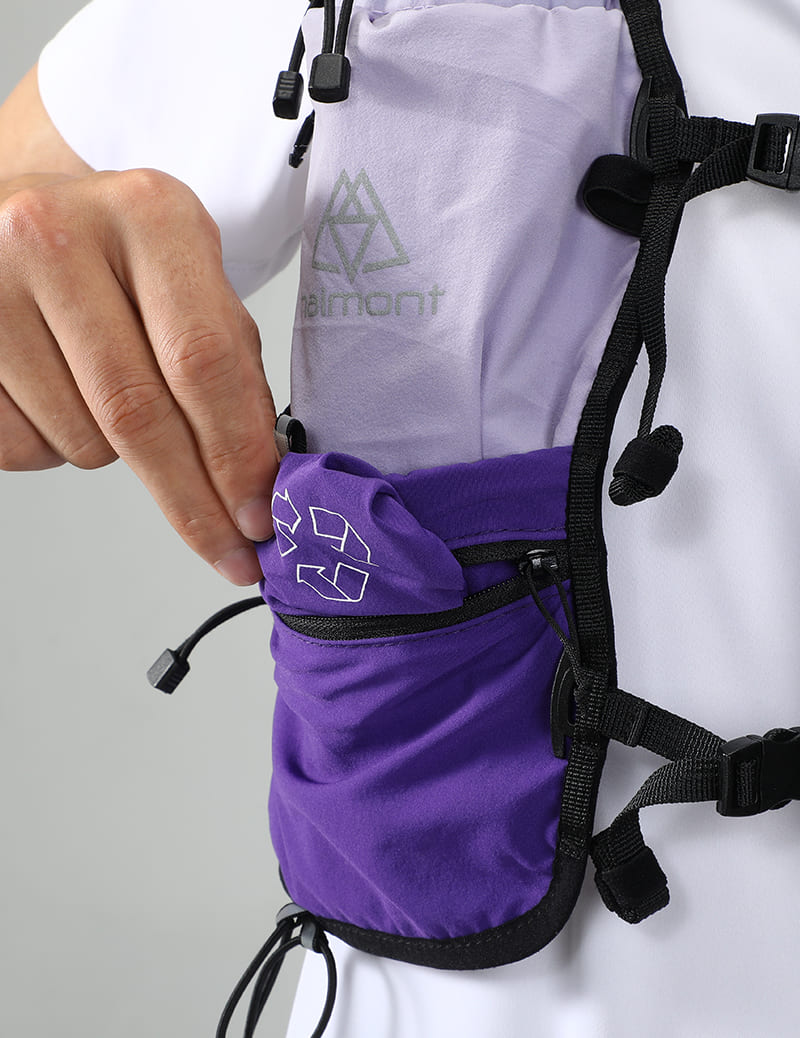 Unisex UltraLight 8L Pro Running Vest in Purple