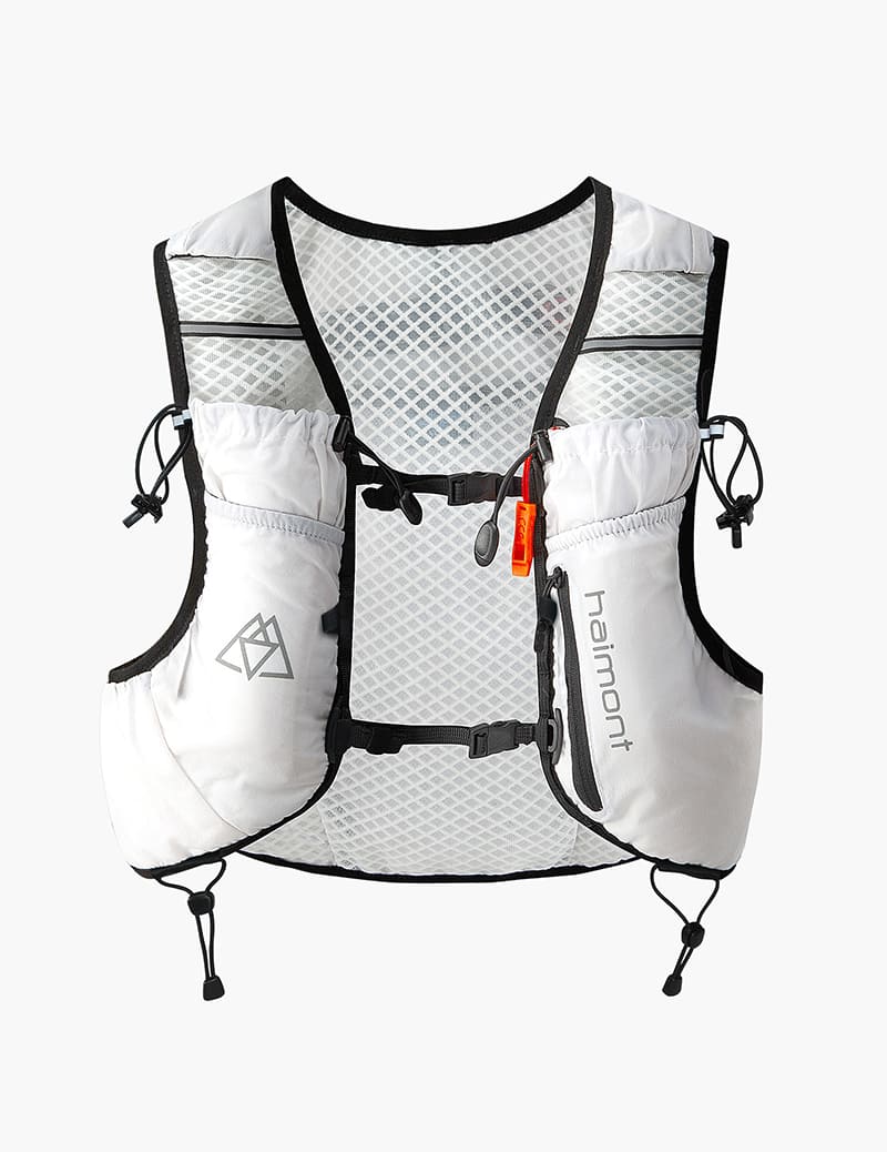 Unisex UltraLight 8L Trail Running Vest in White