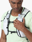 Unisex Ultra 10L Trail Running Vest in White