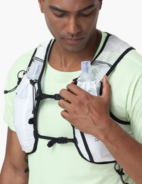 Unisex Ultra 10L Trail Running Vest in White