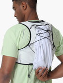 Unisex Ultra 10L Trail Running Vest in White
