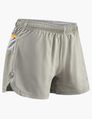 Women's 2 in 1 Quick Dry Trail Running Shorts in Gray