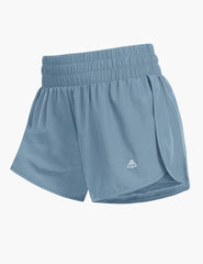 Women's 2 in 1 Trail Running Shorts in Blue Grey
