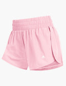 Women's 2 in 1 Trail Running Shorts in Light Pink