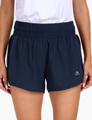 Women's 2 in 1 Trail Running Shorts in Navy Blue