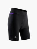 Women's Compression Trail Running Shorts in Black