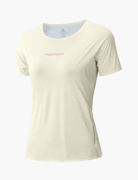 Women's Mountain Breeze Trail T-Shirt in Lvory White