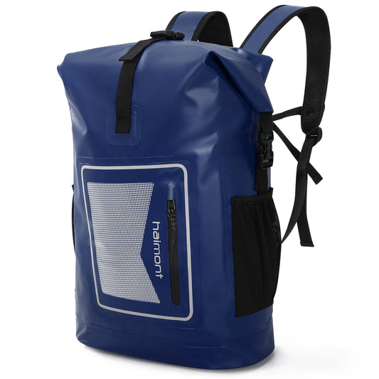 Waterproof Backpack Durable Dry Sack with Front Zippered