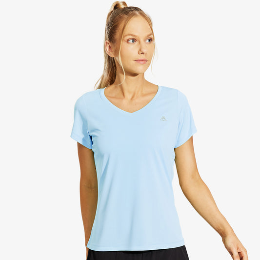 Women's Quick Dry UPF 50+ T-Shirts for Workout & Fitness