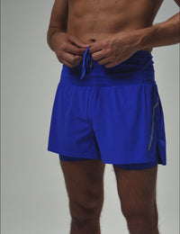 Pantalones cortos 2 en 1 Hight Point de 4" para hombre APEX