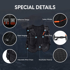 HAIMONT Running Packs Trail Running Hydration Vest Pack 5L Lightweight Run Water Vest