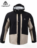 haimont Black-Khaki / S Men's Waterproof Jacket