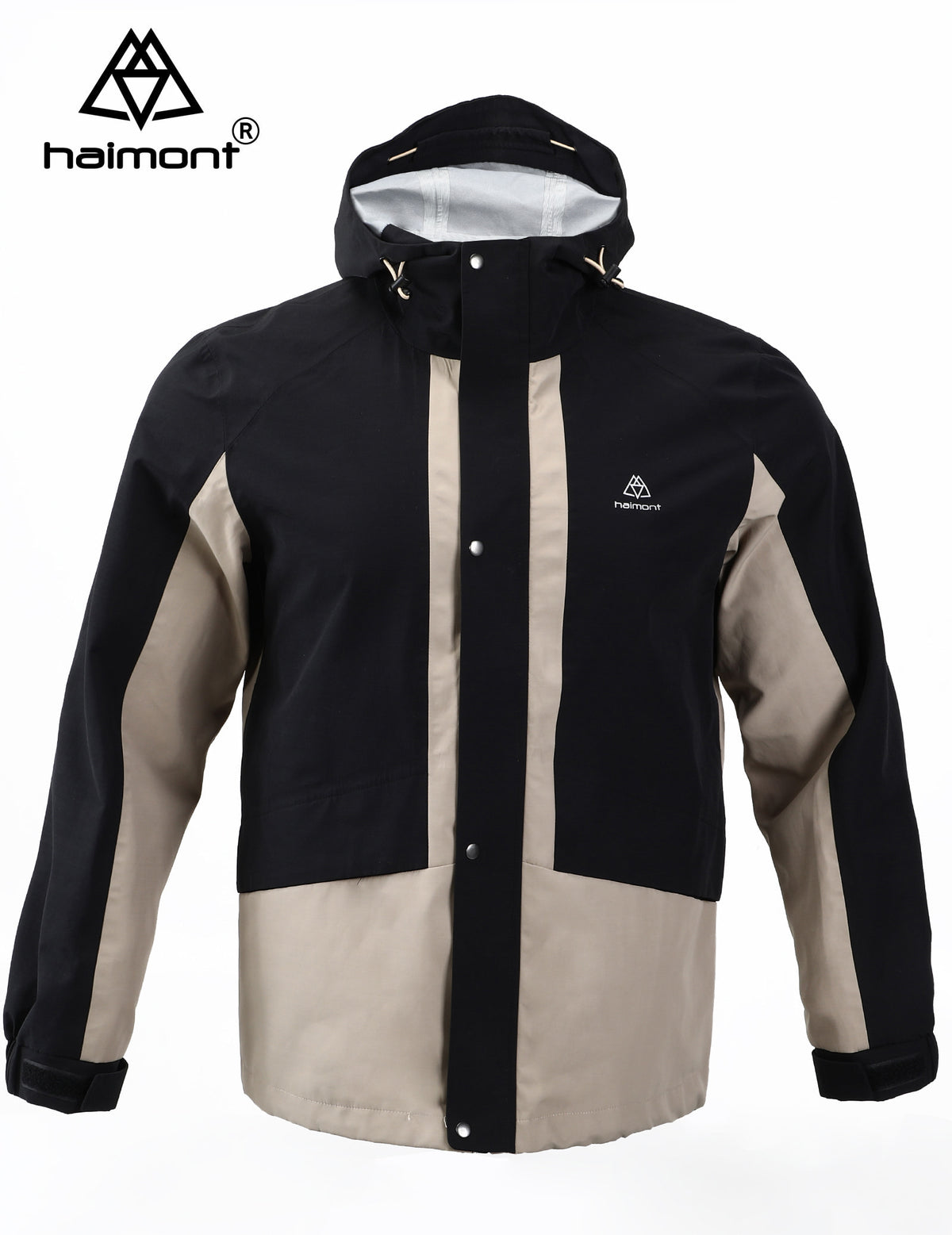 haimont Black-Khaki / S Men's Waterproof Jacket