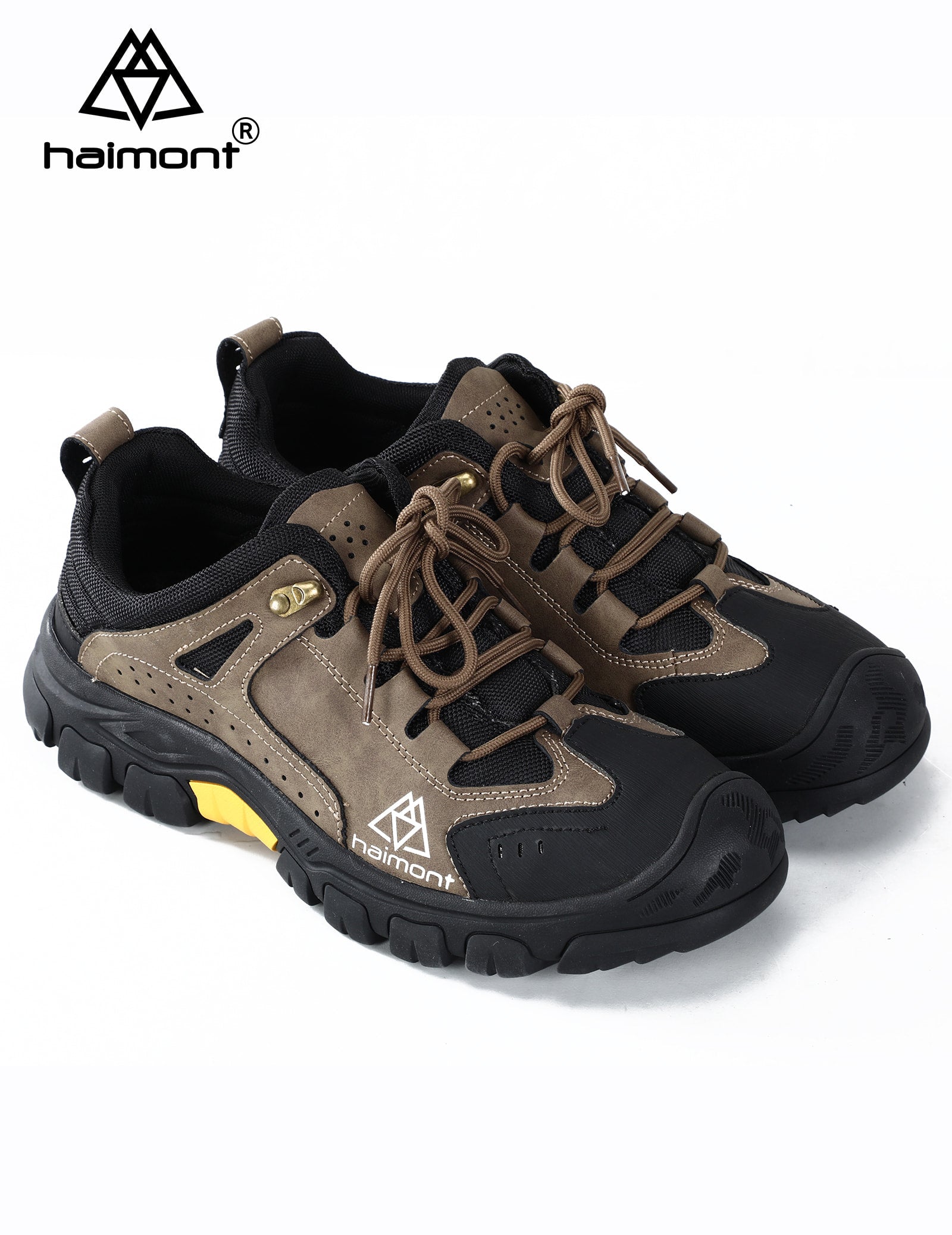 haimont Khaki / 7 Men's Outdoor Anti-Slip Shoes