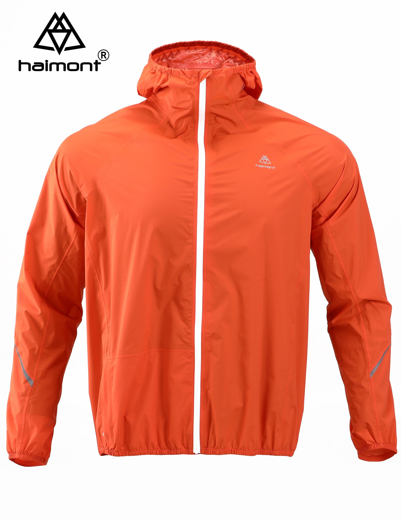 haimont Orange / S Men's Lightweight Wind Coat