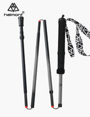 haimont Poles Gray / 110CM Ultralight Carbon-Aluminum Trekking Pole - Pair