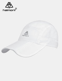 haimont Hat White Unisex Foldable UV Blocking Cap