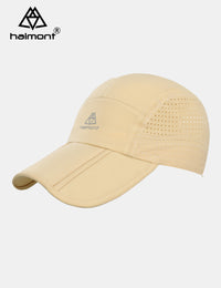 haimont Hat Khaki Unisex Foldable UV Blocking Cap