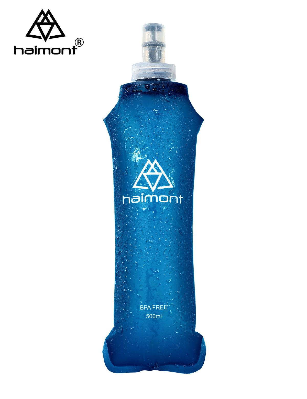 haimont Blue TPU Soft Flask