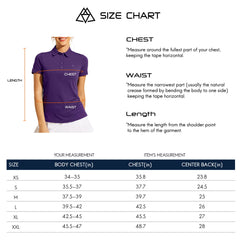 Women's Polo Shirts Dry Fit Short Sleeve Collared Golf Tshirts