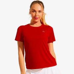 Women's Athletic Short Sleeve Running T-Shirts Dry Fit Shirts