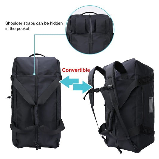 Sports Duffel Bag Water-resistant Travel Duffle Backpack