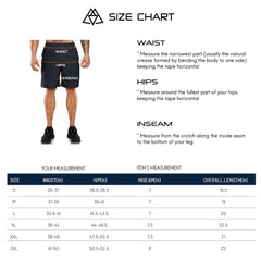 Men's Quick Dry Running Shorts Lightweight Workout Shorts, 7 Inch