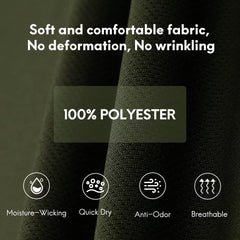 Polo Shirts for Men Dry Fit Collared Golf Shirts